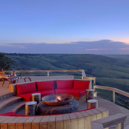 Beautiful view of Maasai Mara National Reserve